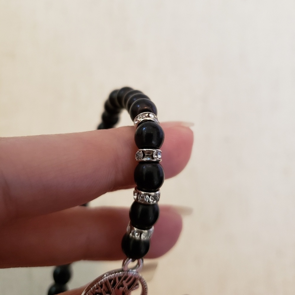 ⚡CLEARANCE⚡ Tree of Life Beaded Charm Bracelet - Picture 7 of 8